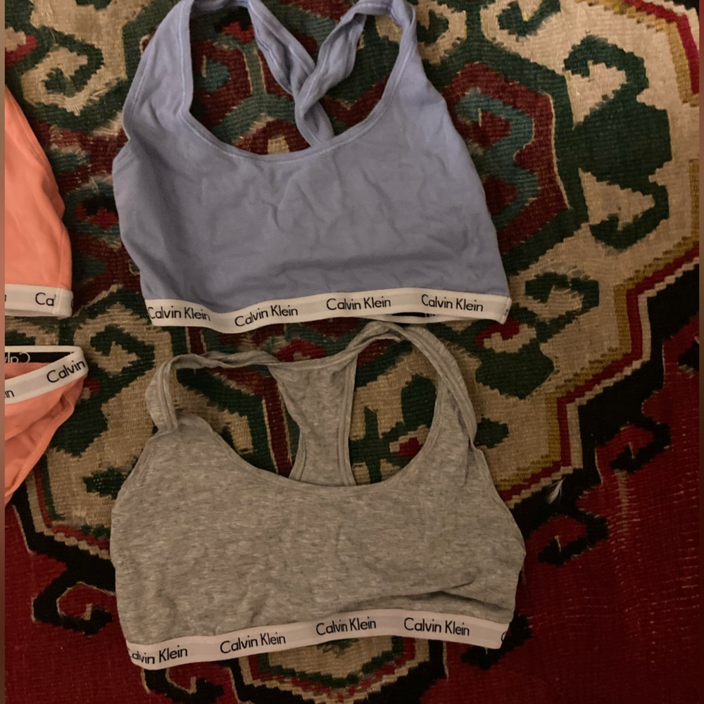 Two Calvin Klein Bras (medium)